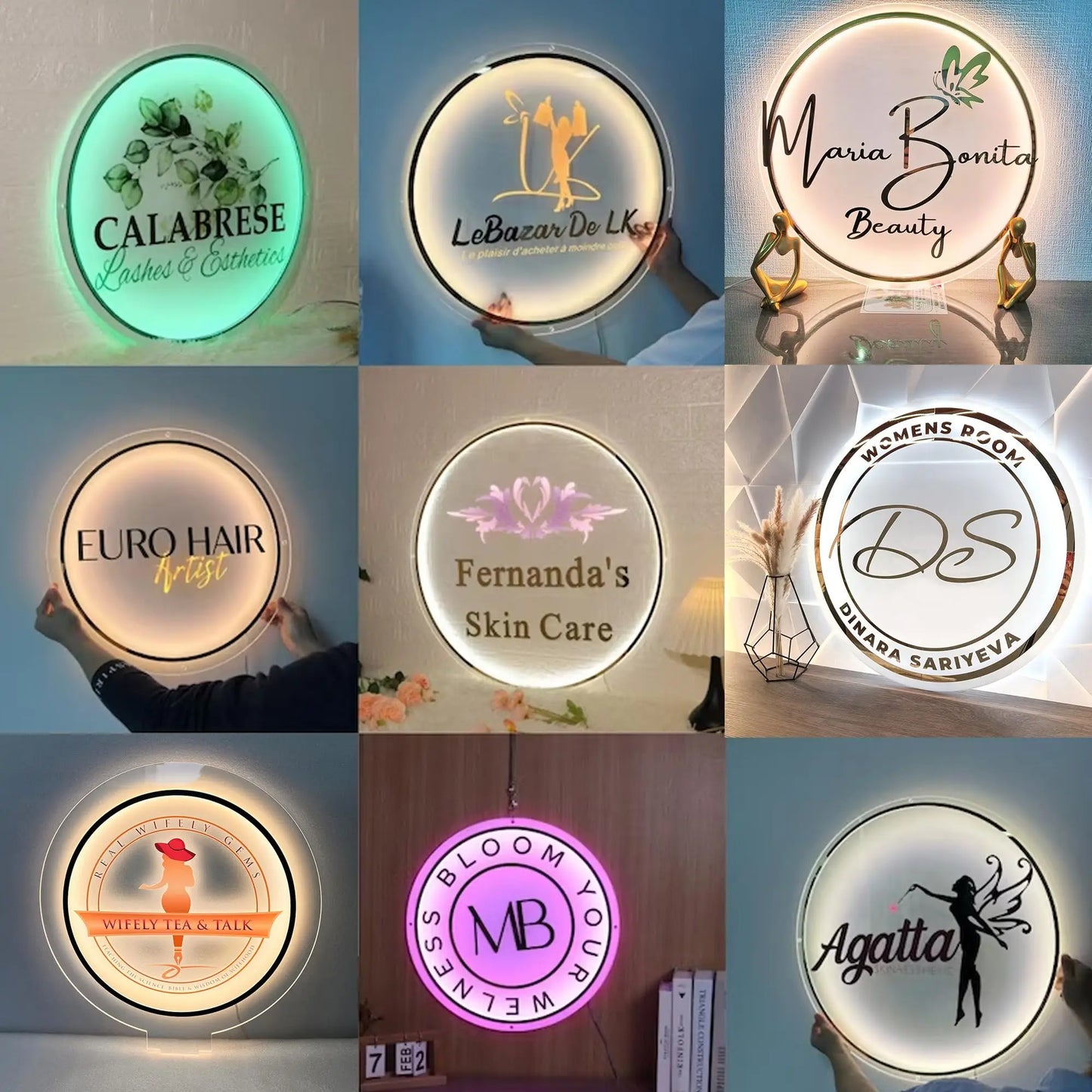 Custom Neon Sign Personalise LED Neon Light for Party Wedding Birthday Business Company Window Restaurant Decor Neon Signs