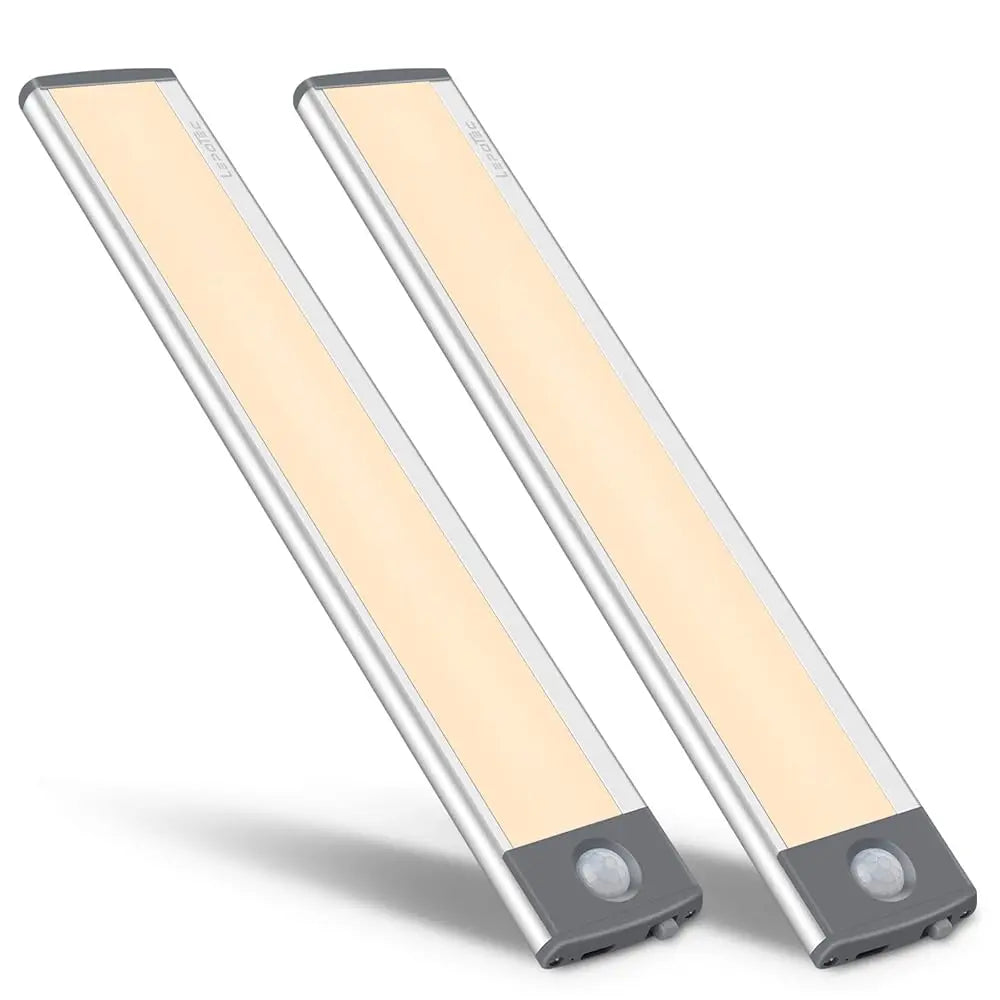 30-Led Motion Sensor Cabinet Light,Under Counter Closet Lighting, Wirel Usb Rechargeable Kitchen Night Lights,Battery Powered